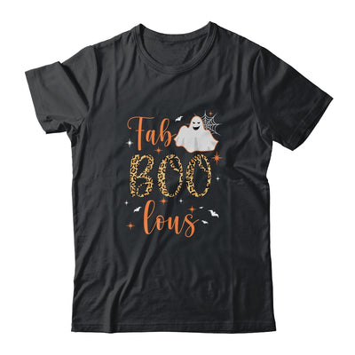 Cute Boo Ghost Halloween Fab Boo Lous Leopard Shirt & Hoodie | siriusteestore