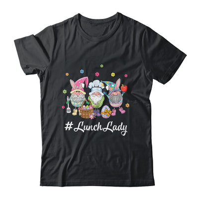Cute Easter Day Gnome Love Lunch Lady Women Matching Shirt & Hoodie | siriusteestore