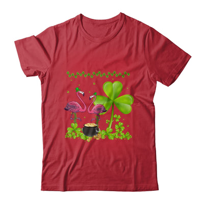 Cute Flamingo St Patricks Day Shamrock Funny Flamingo Irish Shirt & Hoodie | siriusteestore