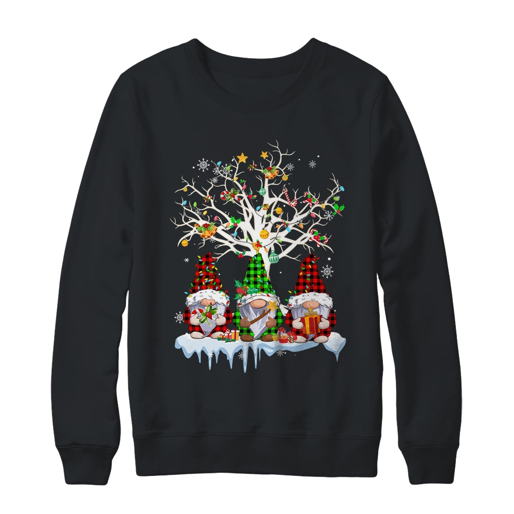 Cute Gnomes Merry Christmas Light Family Gnome Xmas Matching Shirt & Sweatshirt | siriusteestore