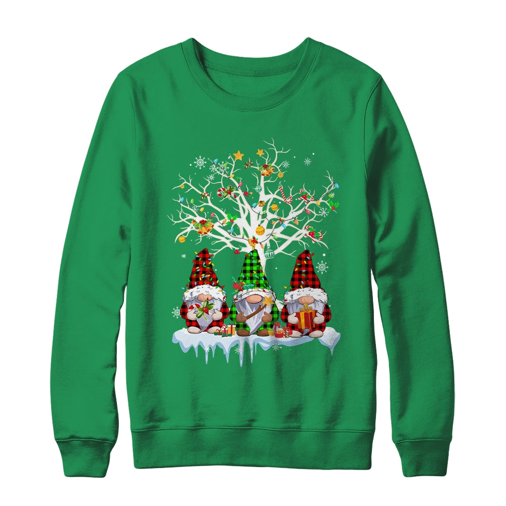 Cute Gnomes Merry Christmas Light Family Gnome Xmas Matching Shirt & Sweatshirt | siriusteestore