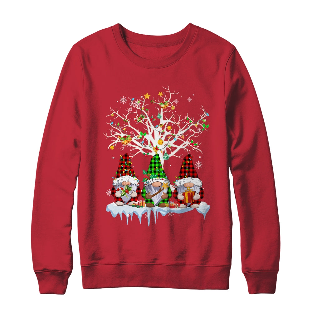 Cute Gnomes Merry Christmas Light Family Gnome Xmas Matching Shirt & Sweatshirt | siriusteestore