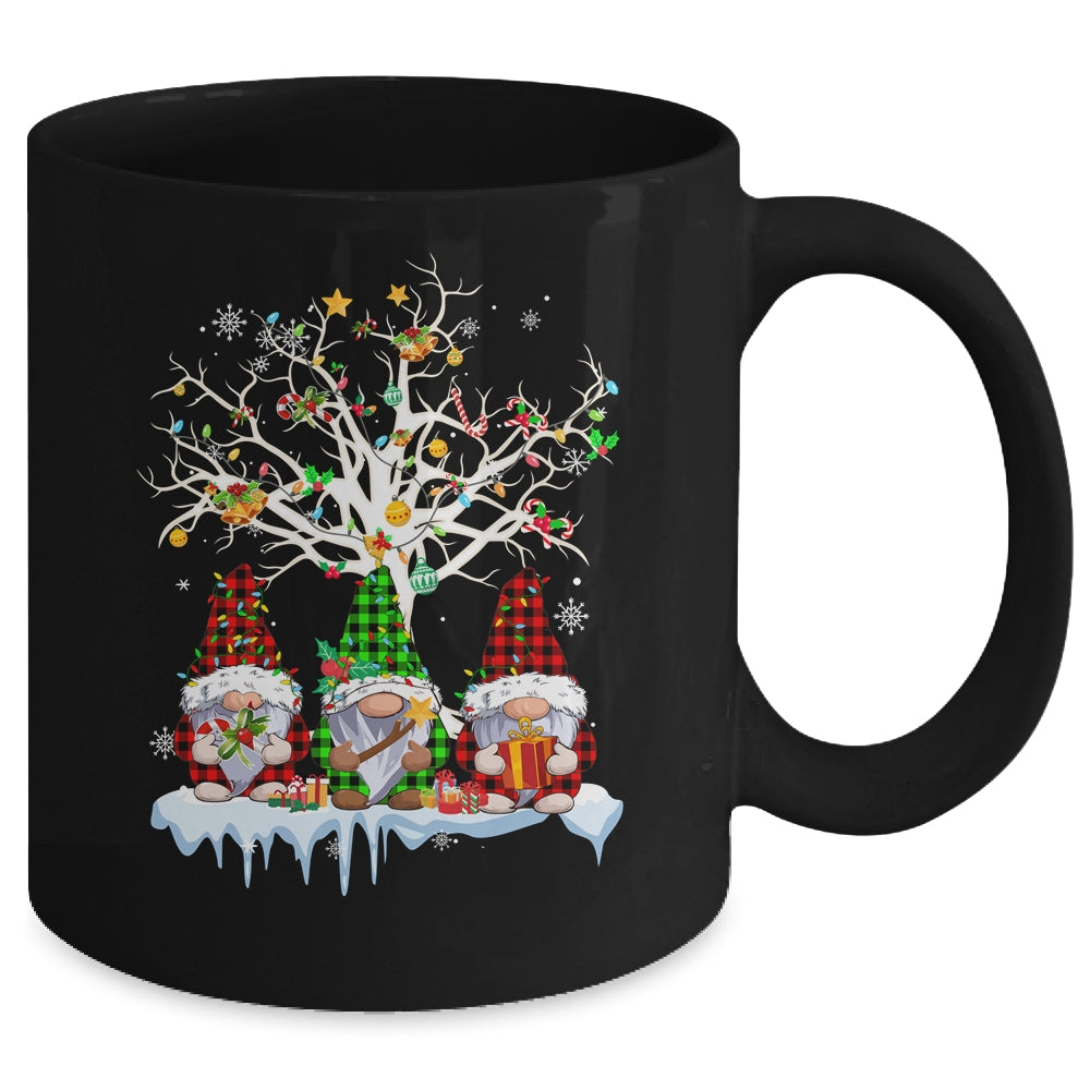 Cute Gnomes Merry Christmas Light Family Gnome Xmas Matching Mug | siriusteestore