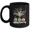 Cute Gnomes Merry Christmas Light Family Gnome Xmas Matching Mug | siriusteestore