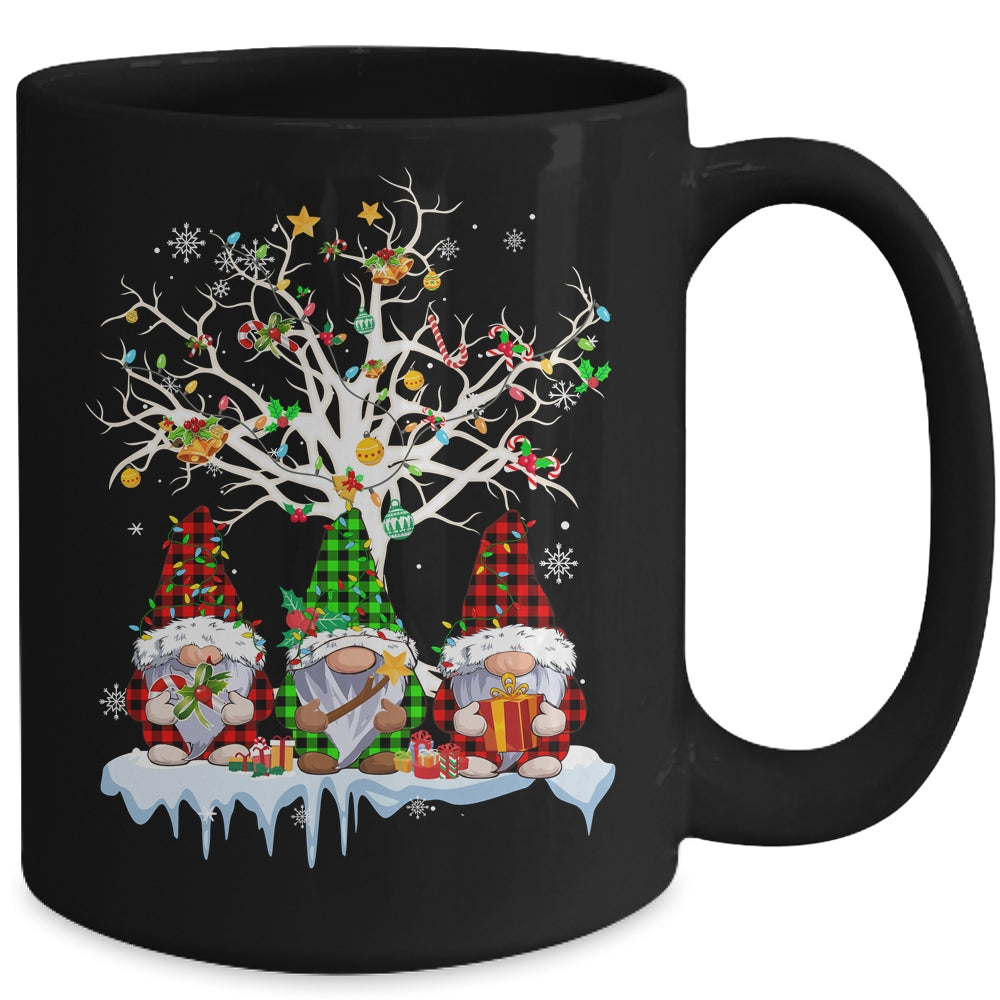 Cute Gnomes Merry Christmas Light Family Gnome Xmas Matching Mug | siriusteestore
