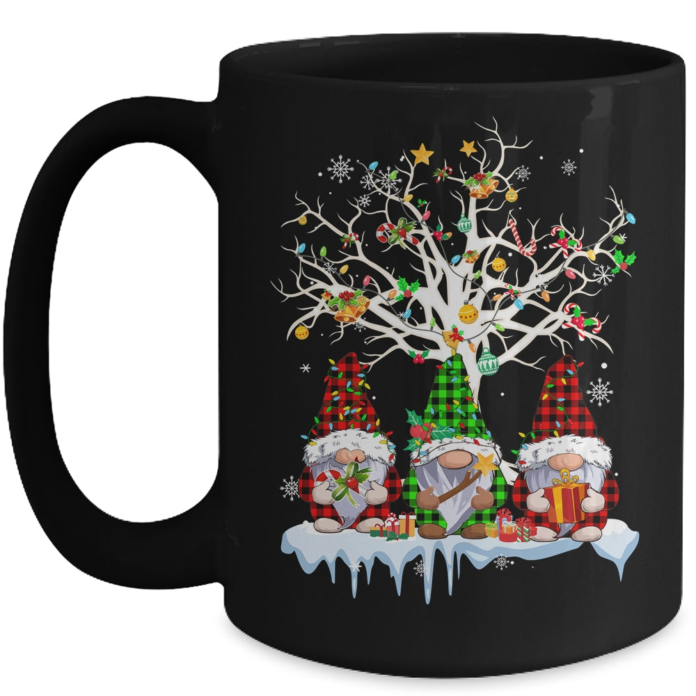 Cute Gnomes Merry Christmas Light Family Gnome Xmas Matching Mug | siriusteestore
