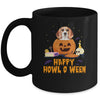 Cute Halloween Beagle Dog Pumpkin Costumes Thanksgiving Gift Mug | siriusteestore