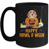 Cute Halloween Beagle Dog Pumpkin Costumes Thanksgiving Gift Mug | siriusteestore