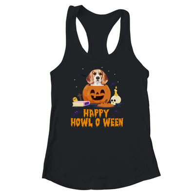 Cute Halloween Beagle Dog Pumpkin Costumes Thanksgiving Gift Shirt & Tank Top | siriusteestore