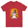 Cute Halloween Witchy Unicorn Halloween Youth Shirt | siriusteestore