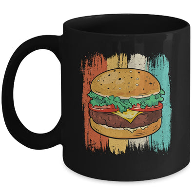 Cute Hamburger Design For Men Women Vintage Hamburger Burger Mug | siriusteestore