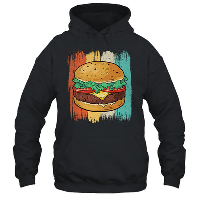 Cute Hamburger Design For Men Women Vintage Hamburger Burger Shirt & Tank Top | siriusteestore