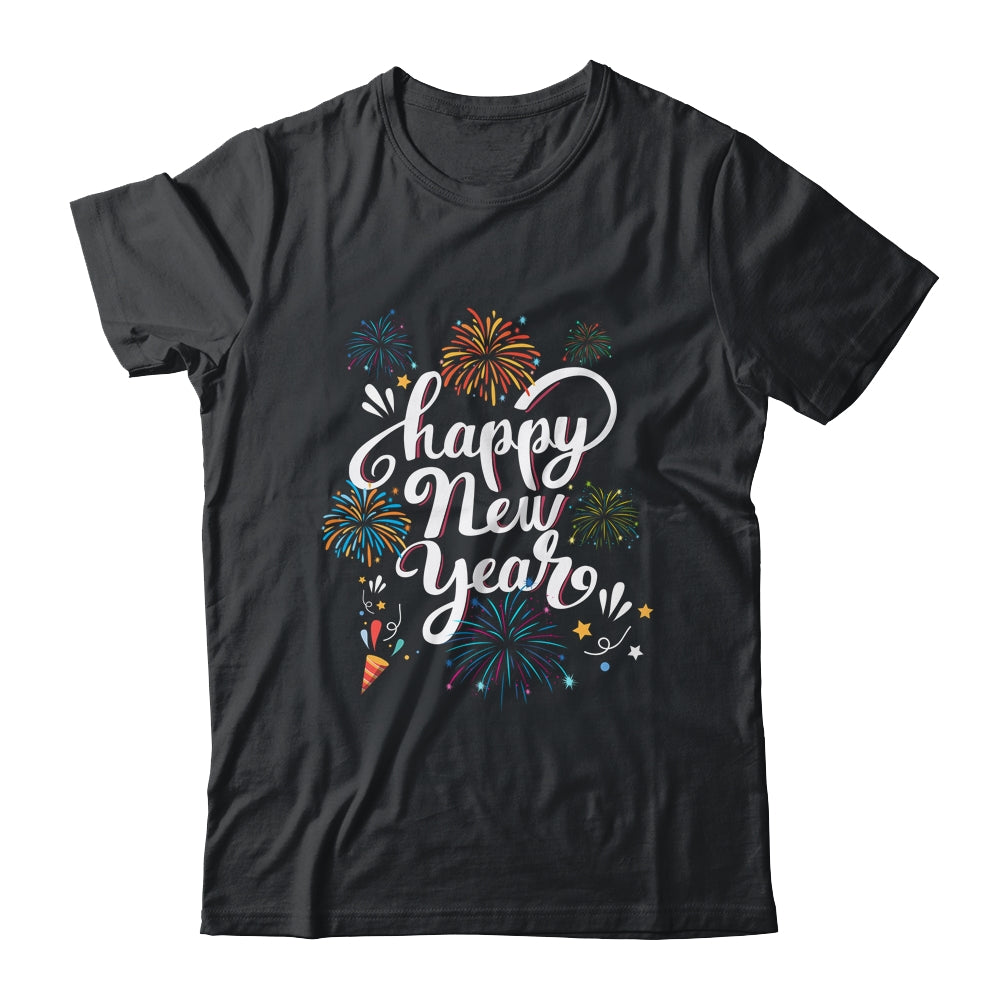 Cute Happy New Year Day Eve Party Fireworks Confetti Costume Shirt & Hoodie | siriusteestore