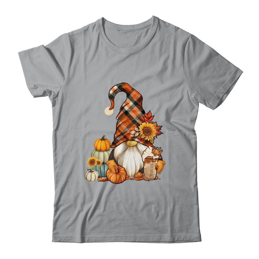 Cute Holiday Gnome For Thanksgiving With Fall Pumpkin Spice Shirt & Hoodie | siriusteestore