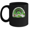 Cute Lucky Rainbow Gnome Happy St Patricks Day Mug | siriusteestore
