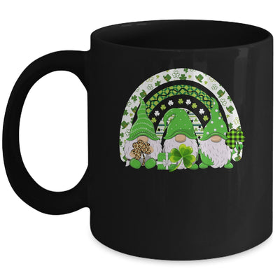 Cute Lucky Rainbow Gnome Happy St Patricks Day Mug | siriusteestore