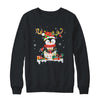 Cute Penguin Reindeer Santa Hat Xmas Christmas Penguin Lover Shirt & Sweatshirt | siriusteestore