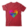 Cute Pride Heart LGBTQ Lesbian Rainbow Apparel Gay Pride Shirt & Tank Top | siriusteestore