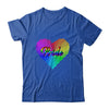 Cute Pride Heart LGBTQ Lesbian Rainbow Apparel Gay Pride Shirt & Tank Top | siriusteestore