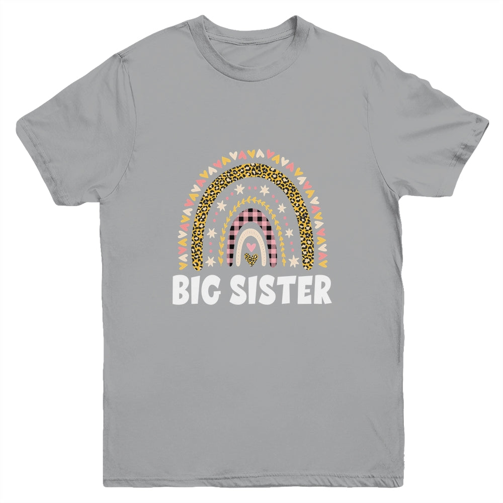 Cute Rainbow Big Sister Women Teenager Teen Girl Kids Youth Shirt | siriusteestore