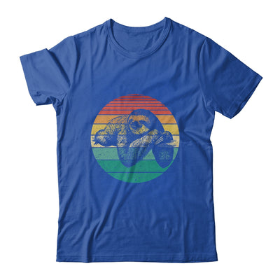 Cute Sloth For Girls Sunset Vintage Sunset Sloth Lover Shirt & Hoodie | siriusteestore