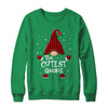 Cutest Gnome Buffalo Plaid Matching Christmas Pajama Gift Shirt & Sweatshirt | siriusteestore