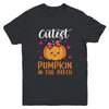 Cutest Pumpkin In The Patch Funny Girls Halloween Youth Shirt | siriusteestore