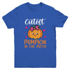 Cutest Pumpkin In The Patch Funny Girls Halloween Youth Shirt | siriusteestore