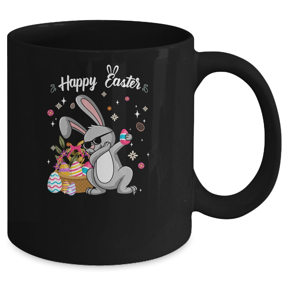 Dabbing Rabbit Easter Day Eggs Bunny Dab Boys Girls Kid Mug | siriusteestore