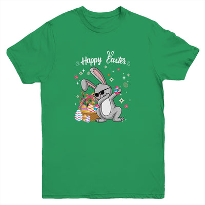 Dabbing Rabbit Easter Day Eggs Bunny Dab Boys Girls Kid Youth Shirt | siriusteestore