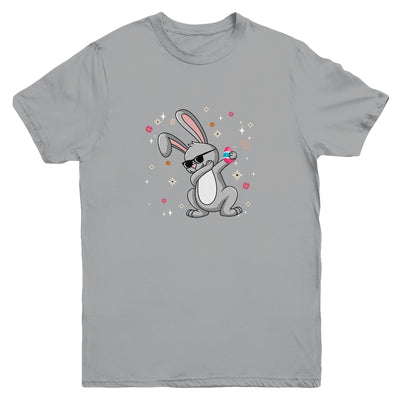 Dabbing Rabbit Easter Day Eggs Dab Boys Girls Kid Bunny Youth Shirt | siriusteestore