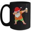 Dabbing Santa Christmas In July Boys Men Hawaiian Xmas Dab Mug | siriusteestore
