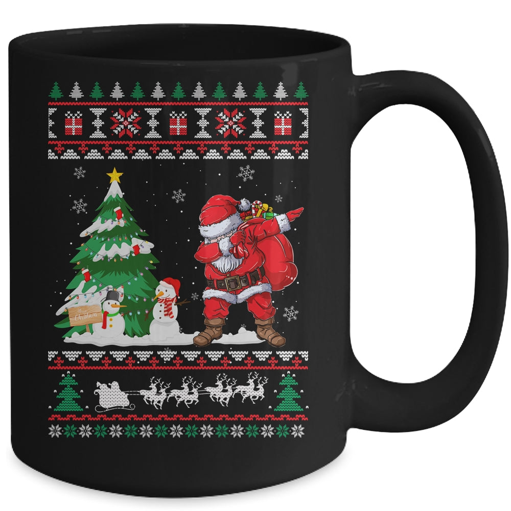 Dabbing Santa Claus Christmas Boys Girl Funny Xmas Mug | siriusteestore