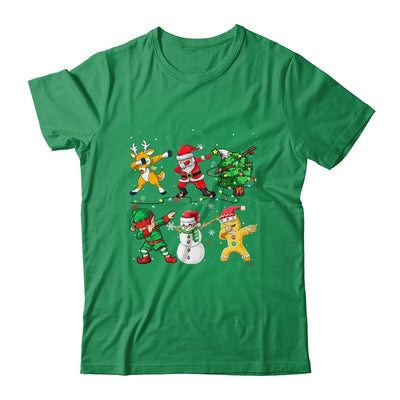 Dabbing Santa Elf Friends Christmas Boys Girls Men Xmas Dab Shirt & Sweatshirt | siriusteestore