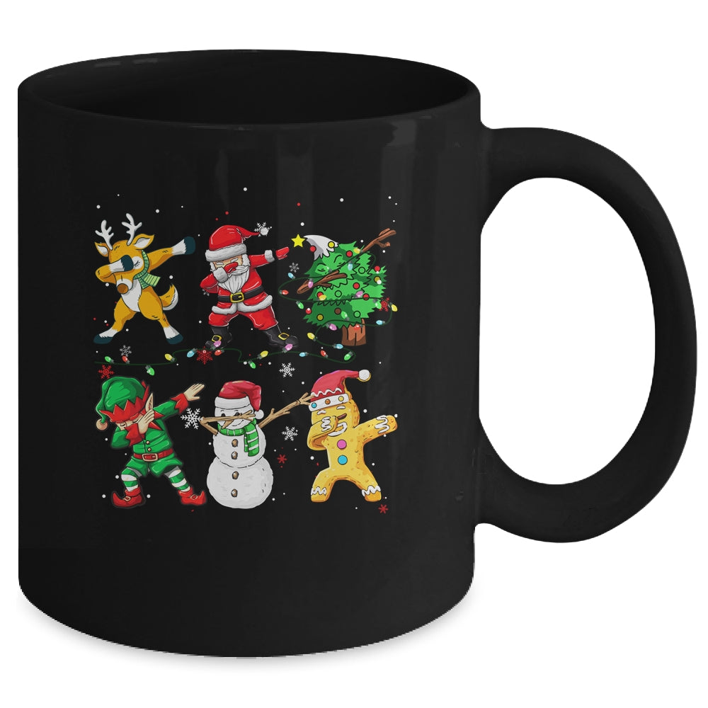 Dabbing Santa Elf Friends Christmas Boys Girls Men Xmas Dab Mug | siriusteestore