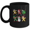 Dabbing Santa Elf Friends Christmas Boys Girls Men Xmas Dab Mug | siriusteestore