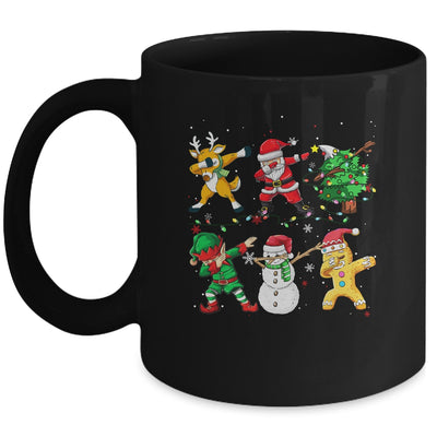 Dabbing Santa Elf Friends Christmas Boys Girls Men Xmas Dab Mug | siriusteestore