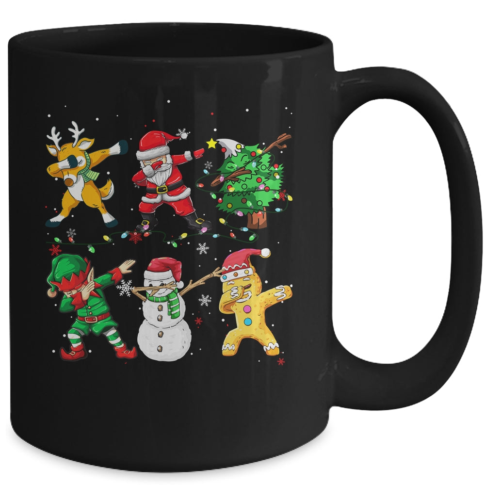 Dabbing Santa Elf Friends Christmas Boys Girls Men Xmas Dab Mug | siriusteestore