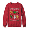 Dabbing Santa Elf Friends Christmas Ugly Xmas Dab Boys Kids Shirt & Sweatshirt | siriusteestore