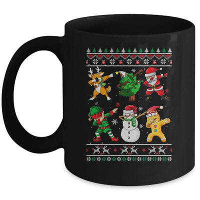 Dabbing Santa Elf Friends Christmas Ugly Xmas Dab Boys Kids Mug | siriusteestore