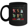 Dabbing Santa Wearing Mask Quarantine Christmas Mug | siriusteestore