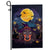 Dachshund Witch Halloween Flag Castle Background For Dog Lover Home | siriusteestore