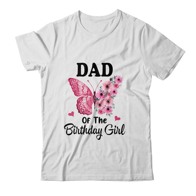 Dad 1st First Birthday Matching Family Butterfly Floral Shirt & Hoodie | siriusteestore