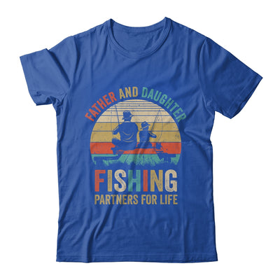 Dad And Daughter Fishing Partners For Life Fisherman Shirt & Hoodie | siriusteestore