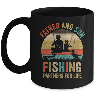 Dad And Son Fishing Partners For Life Fisherman Mug | siriusteestore