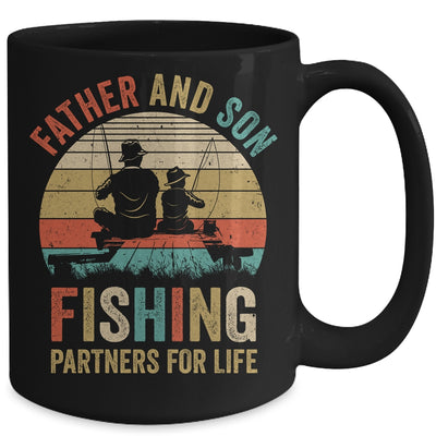 Dad And Son Fishing Partners For Life Fisherman Mug | siriusteestore
