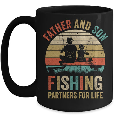 Dad And Son Fishing Partners For Life Fisherman Mug | siriusteestore