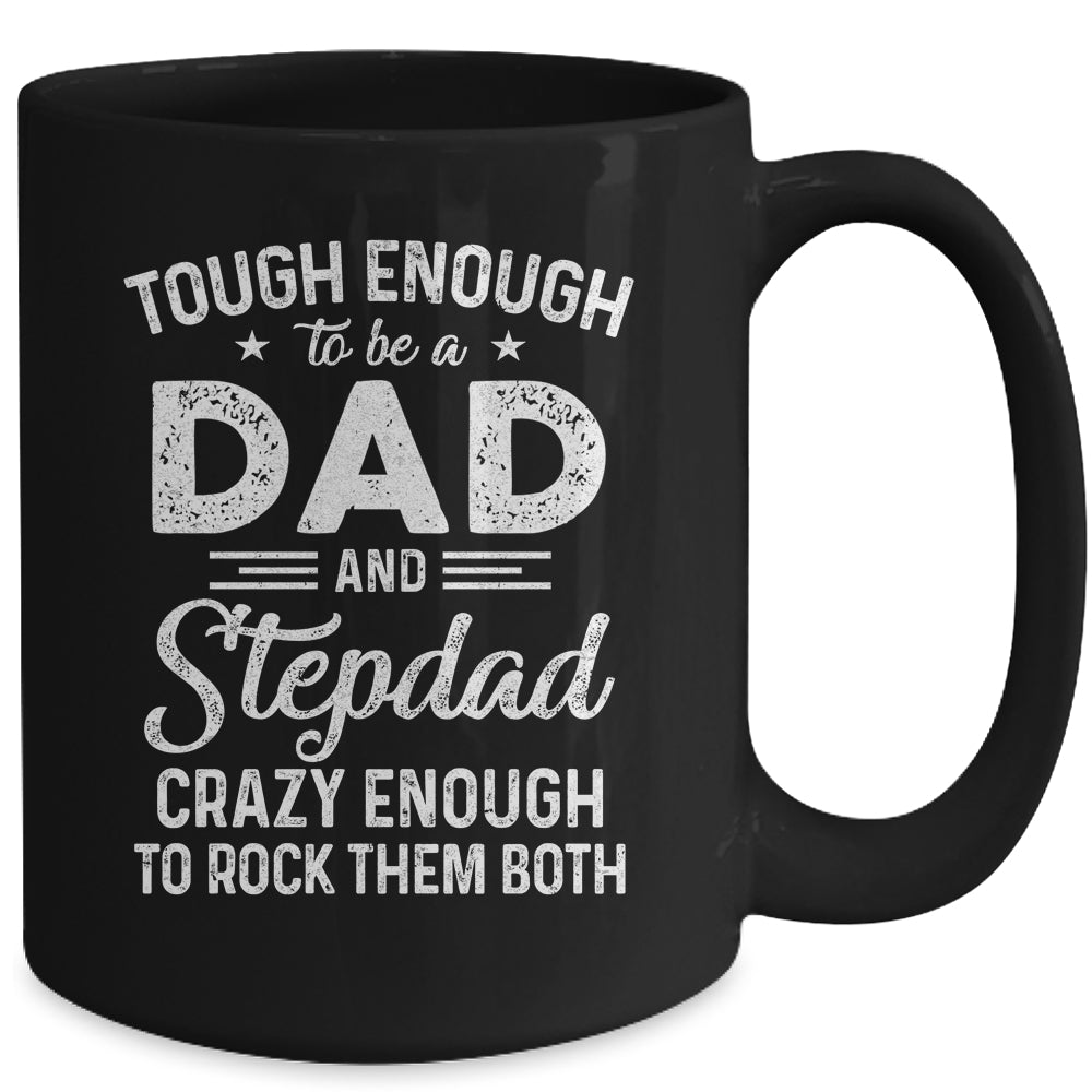 Dad And Stepdad Fathers Day Funny From Wife Mug | siriusteestore