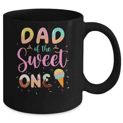 Dad Of The Sweet One Ice Cream 1st First Birthday Family Mug | siriusteestore