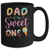 Dad Of The Sweet One Ice Cream 1st First Birthday Family Mug | siriusteestore